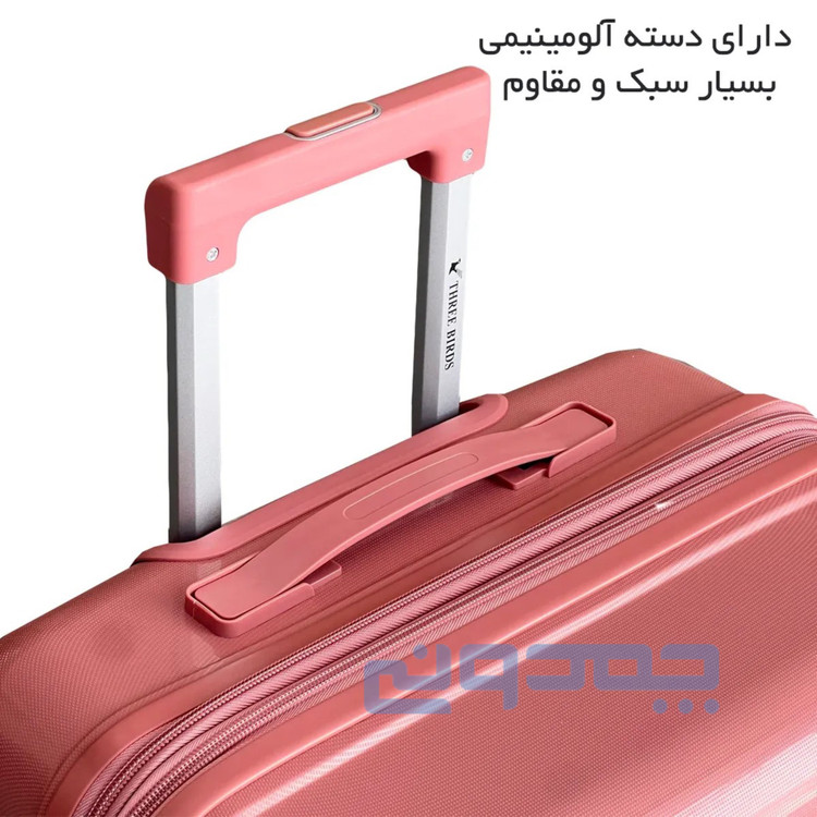ست چمدان۳ تکه برند threebirds وارداتی کد: TB168