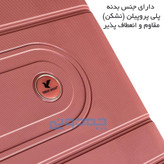ست چمدان۳ تکه برند threebirds وارداتی کد: TB168